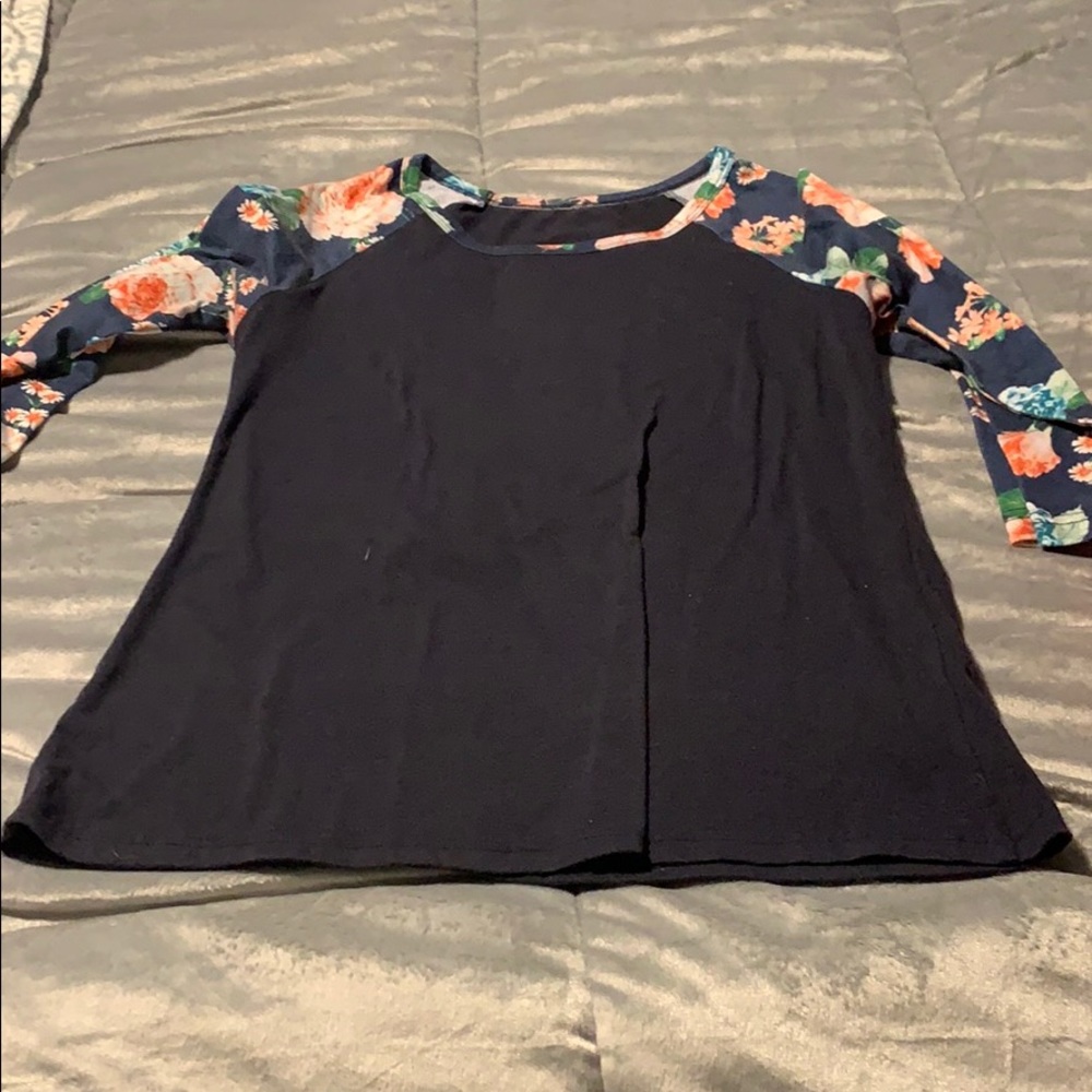 3/4 length t shirt
